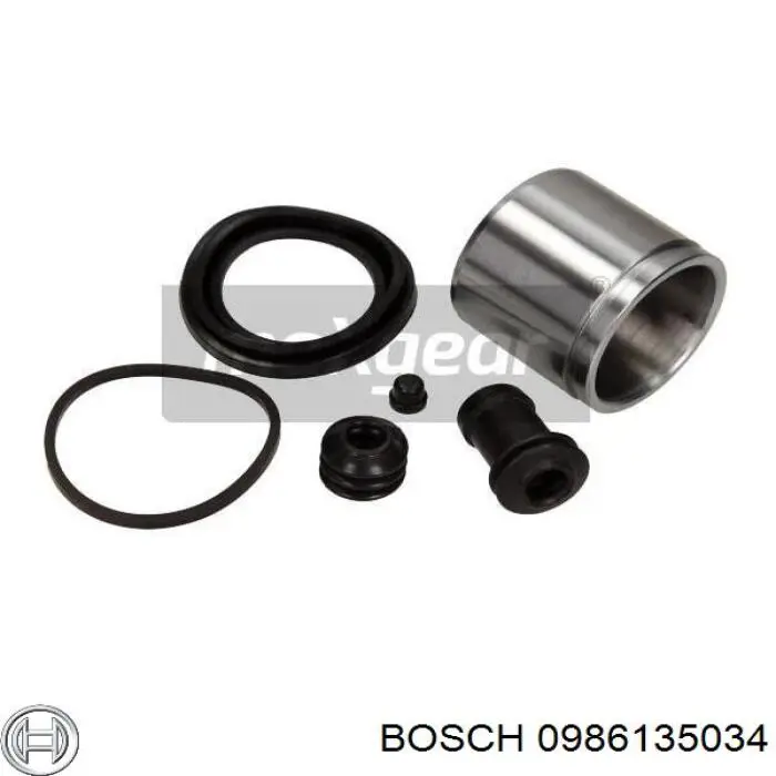 Суппорт тормозной передний правый 0986135034 Bosch