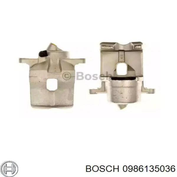 Суппорт тормозной передний правый 0986135036 Bosch