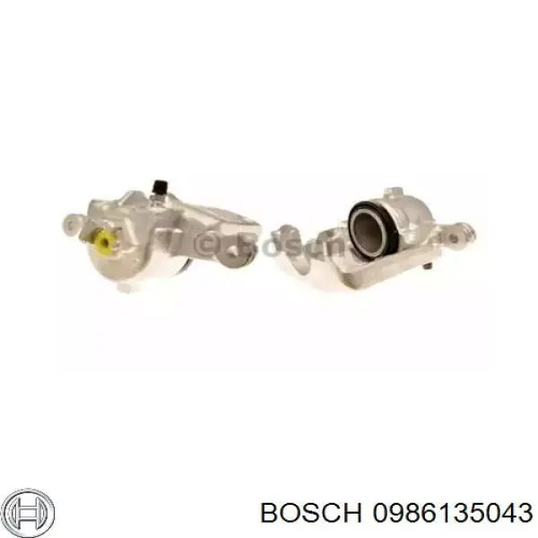 Суппорт тормозной передний правый 0986135043 Bosch