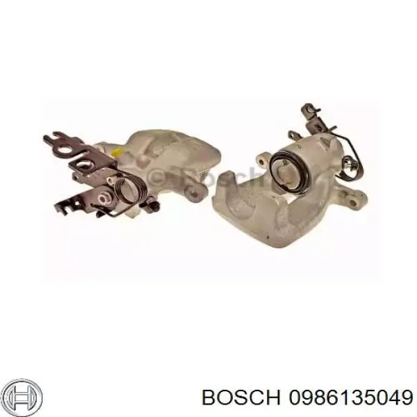 Суппорт тормозной задний правый 0986135049 Bosch