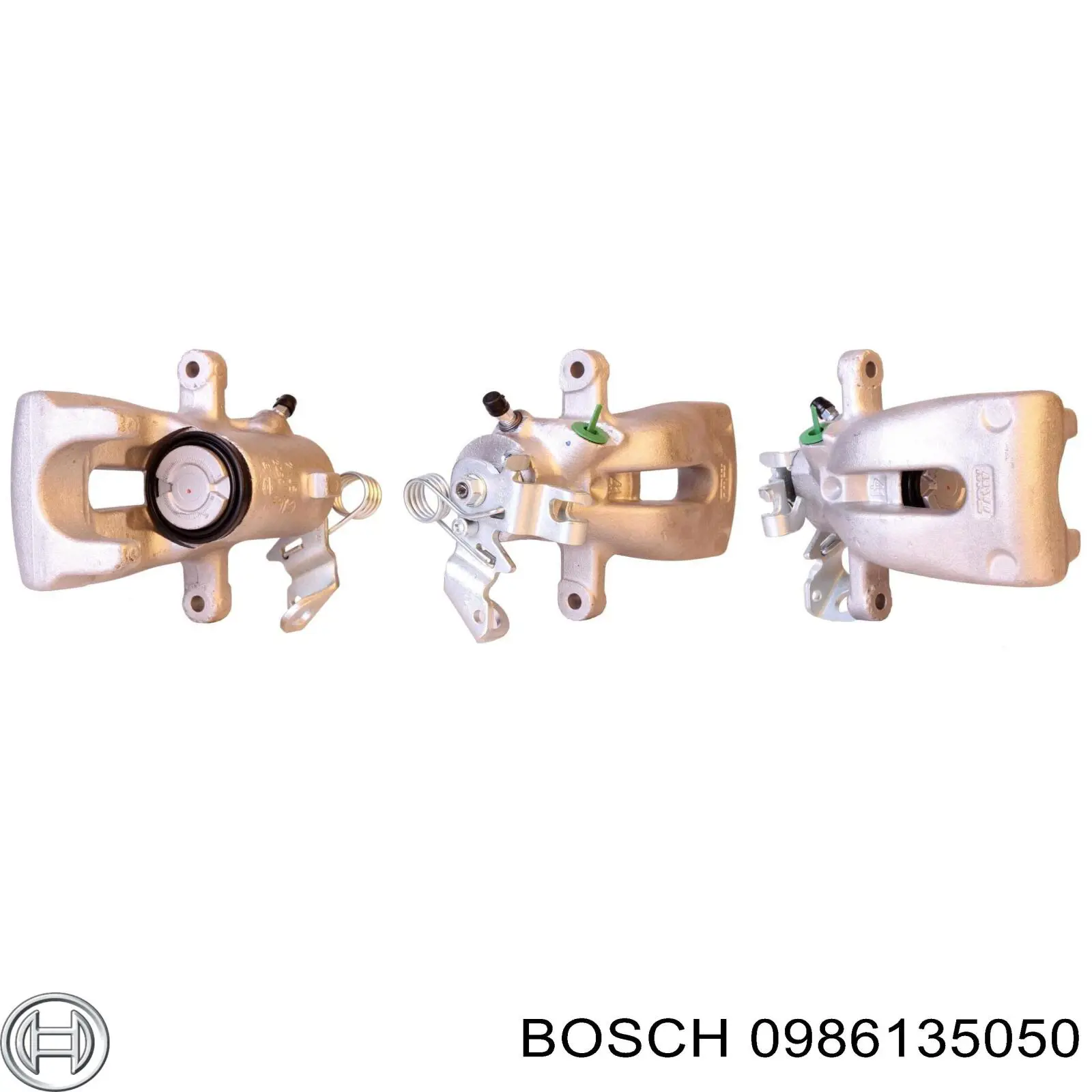 Купить 0986135050 Bosch Суппорт задний правый