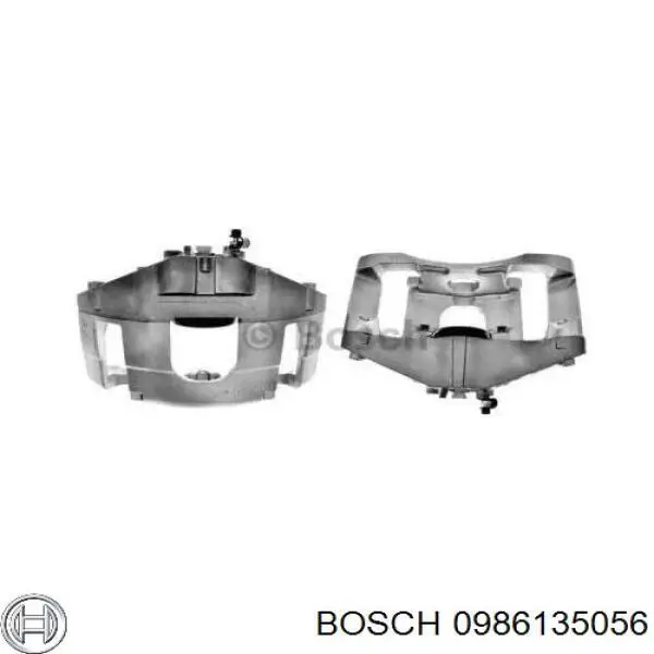 Суппорт тормозной передний левый 0986135056 Bosch