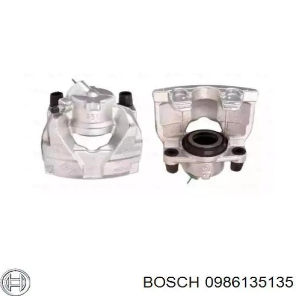 Суппорт тормозной передний правый 0986135135 Bosch