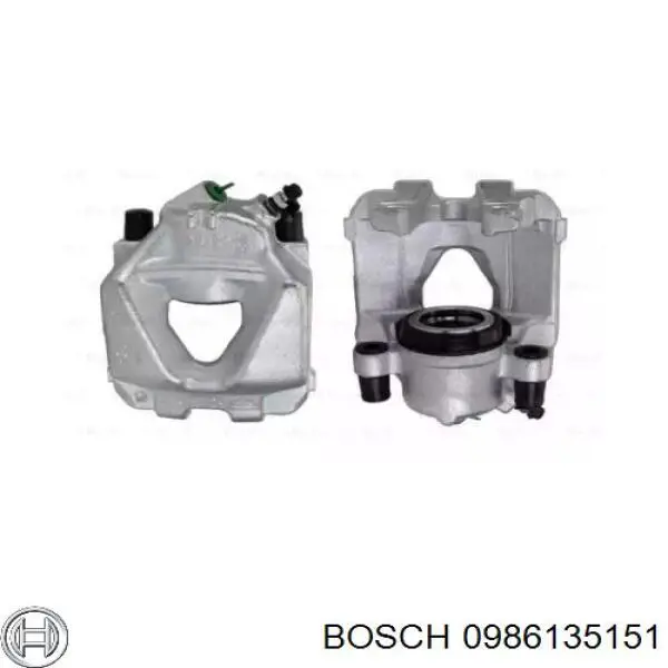 0986135151 Bosch suporte do freio dianteiro direito