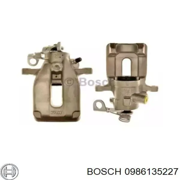 Суппорт тормозной задний правый 0986135227 Bosch