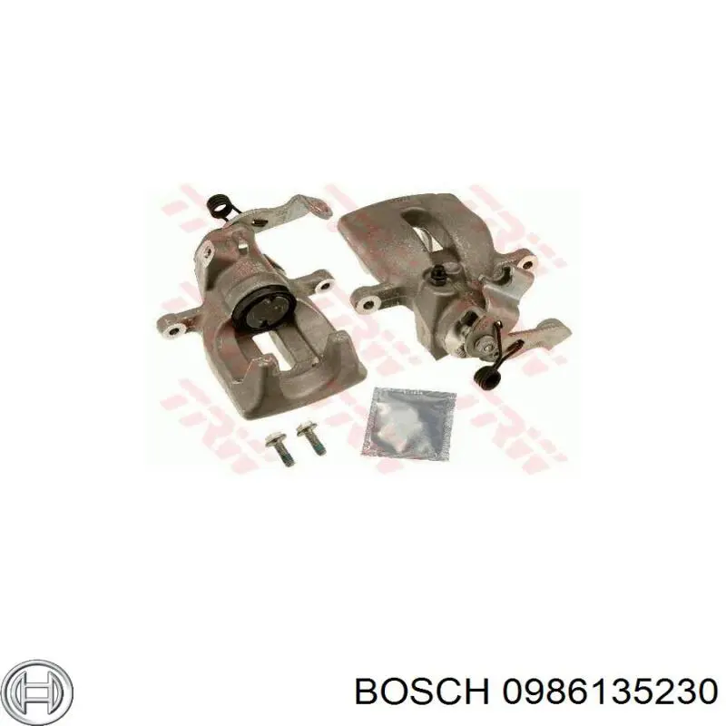 Суппорт задний правый 0986135230 Bosch