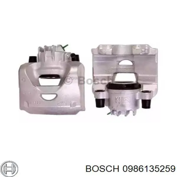 Суппорт тормозной передний правый 0986135259 Bosch