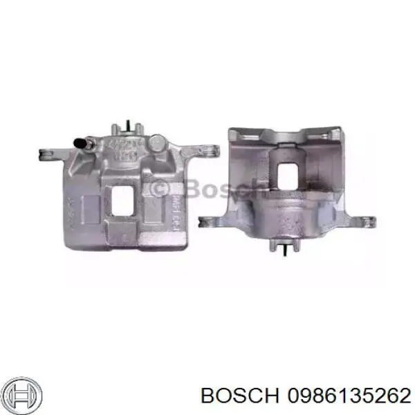 Суппорт тормозной передний правый 0986135262 Bosch