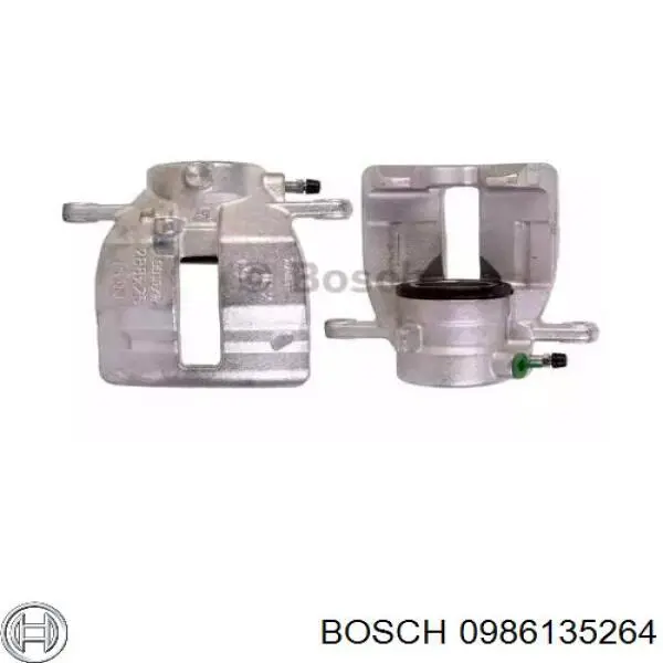 Суппорт тормозной передний правый 0986135264 Bosch