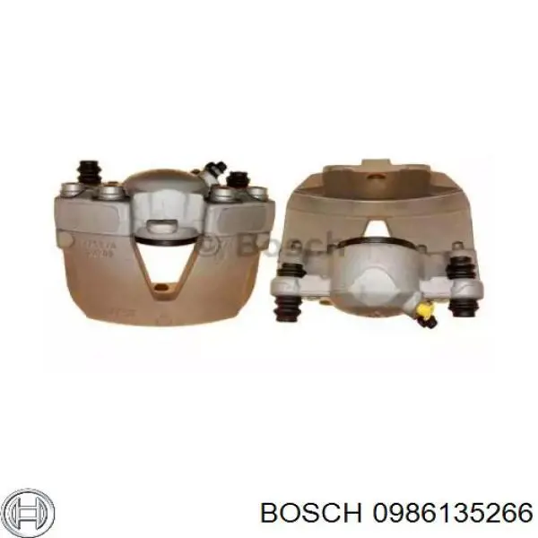 Суппорт тормозной передний правый 0986135266 Bosch