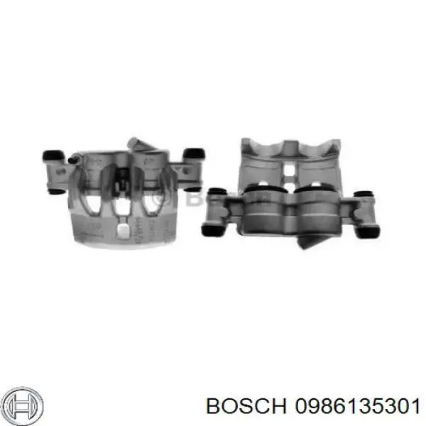0 986 135 301 Bosch суппорт тормозной передний правый