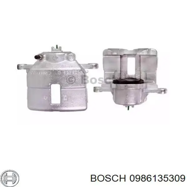 Суппорт тормозной передний правый 0986135309 Bosch