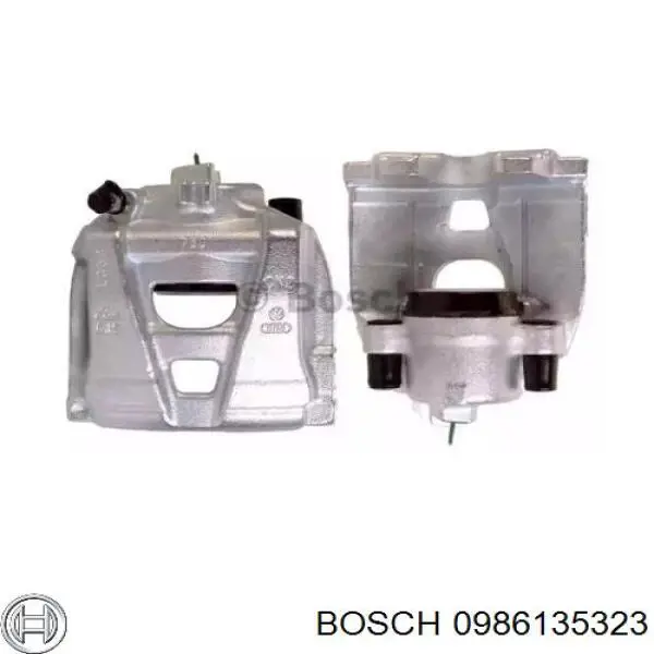 Суппорт тормозной передний правый 0986135323 Bosch