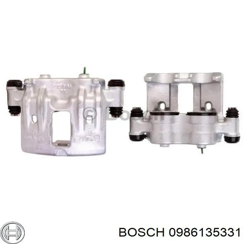 0 986 135 331 Bosch suporte do freio traseiro direito