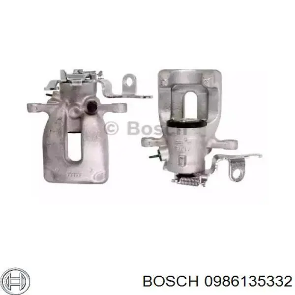 Суппорт тормозной задний правый 0986135332 Bosch