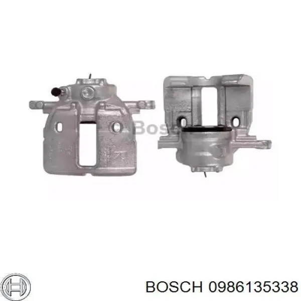 Суппорт тормозной передний правый 0986135338 Bosch