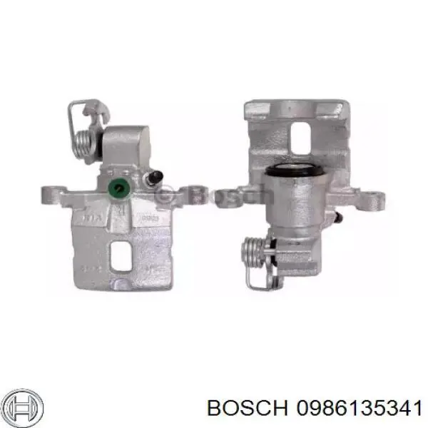 Суппорт тормозной задний правый 0986135341 Bosch