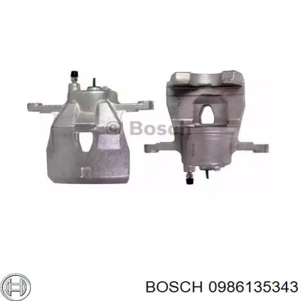 Суппорт тормозной передний правый 0986135343 Bosch