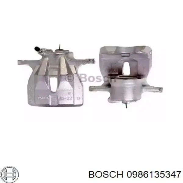 Суппорт тормозной передний правый 0986135347 Bosch