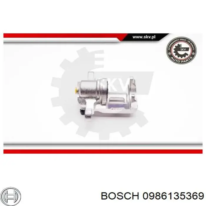Задний правый суппорт Bosch 0986135369