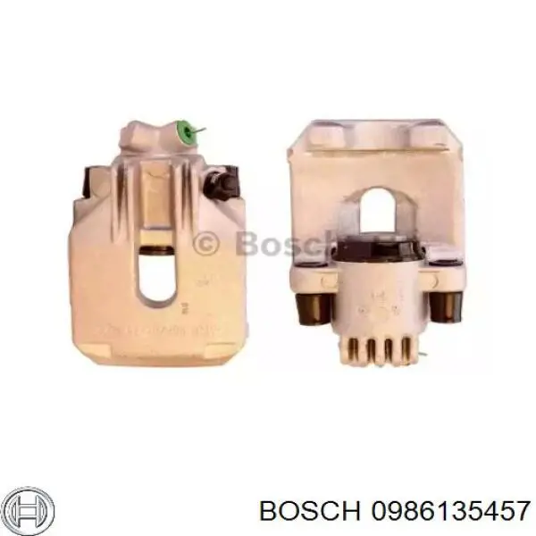 Суппорт тормозной задний правый 0986135457 Bosch