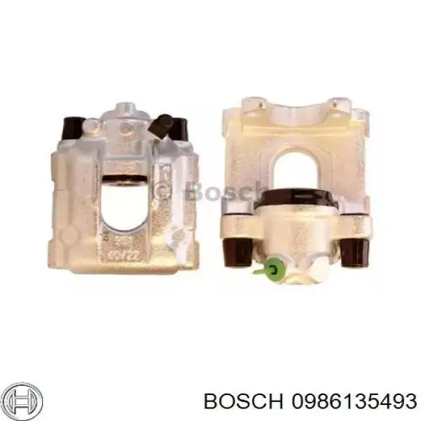 Суппорт тормозной задний правый 0986135493 Bosch