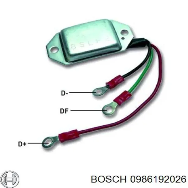 Купить 0986192026 Bosch Чип регулятора генератора