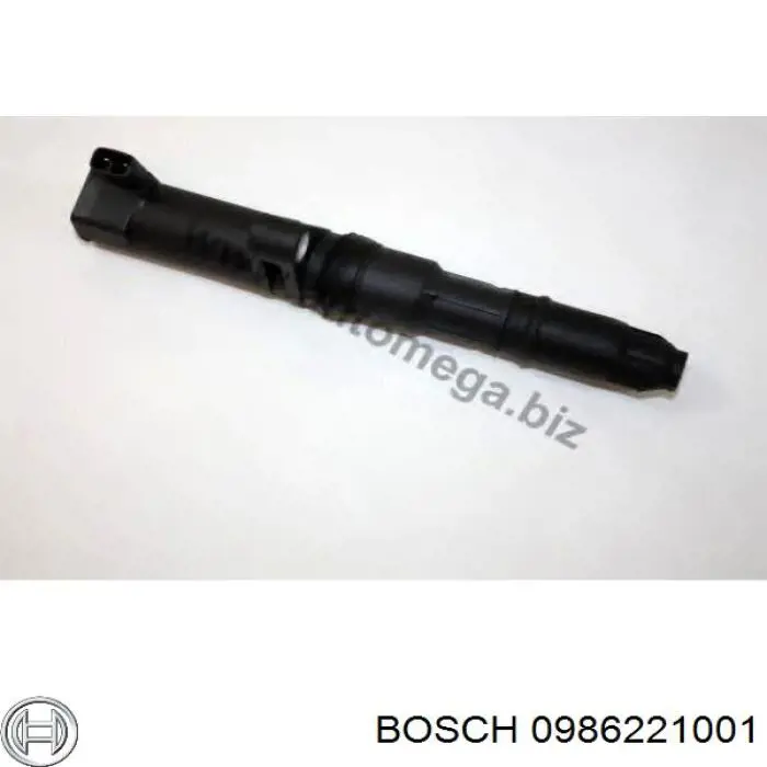 Купить 0986221001 Bosch Катушка зажигания