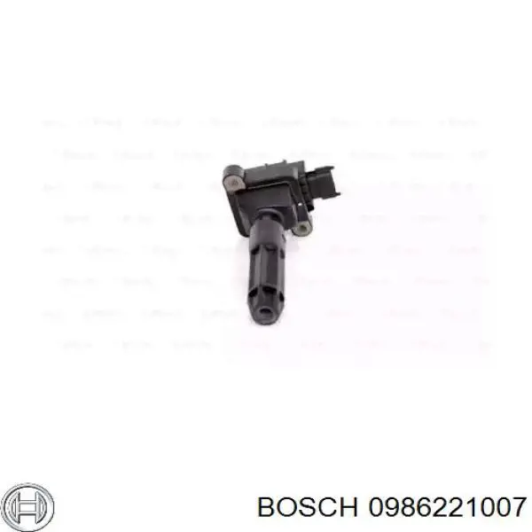 Купить 0986221007 Bosch Катушка зажигания