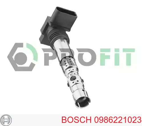 Купить 0986221023 Bosch Катушка зажигания