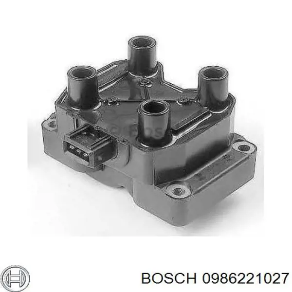 Купить 0986221027 Bosch Катушка зажигания