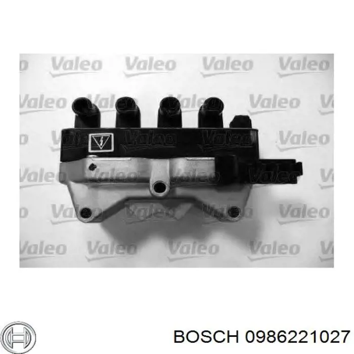 Катушка зажигания 0986221027 Bosch