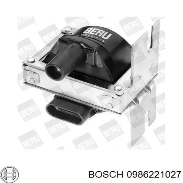 0986221027 Bosch Катушка зажигания