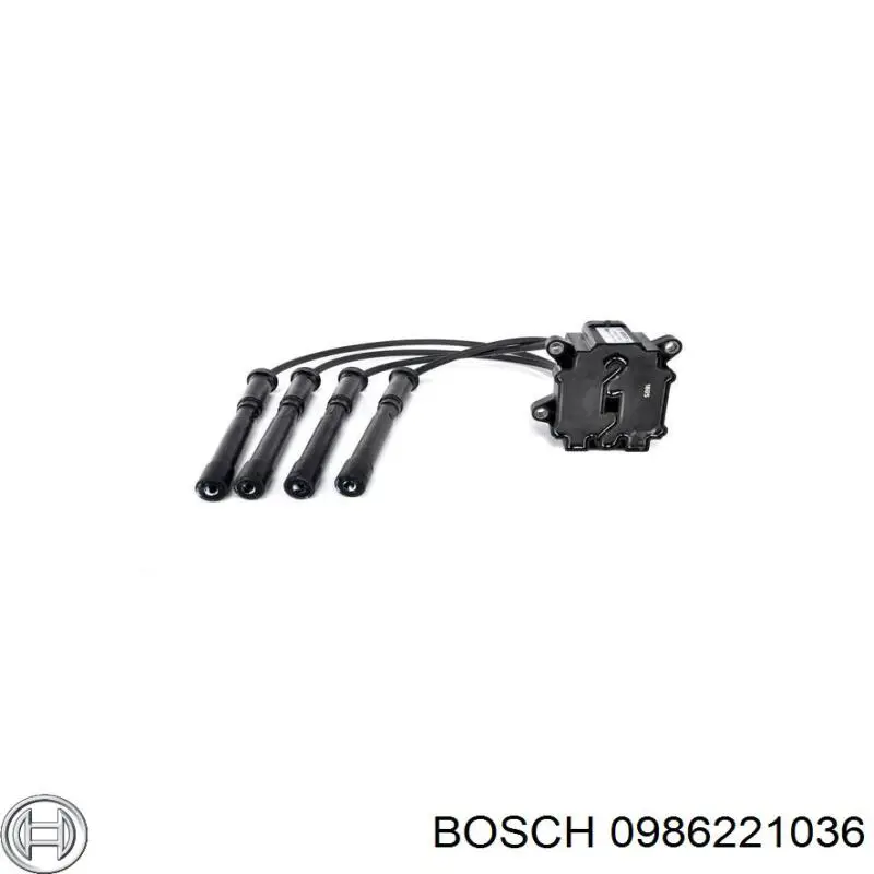 Катушка зажигания 0986221036 Bosch