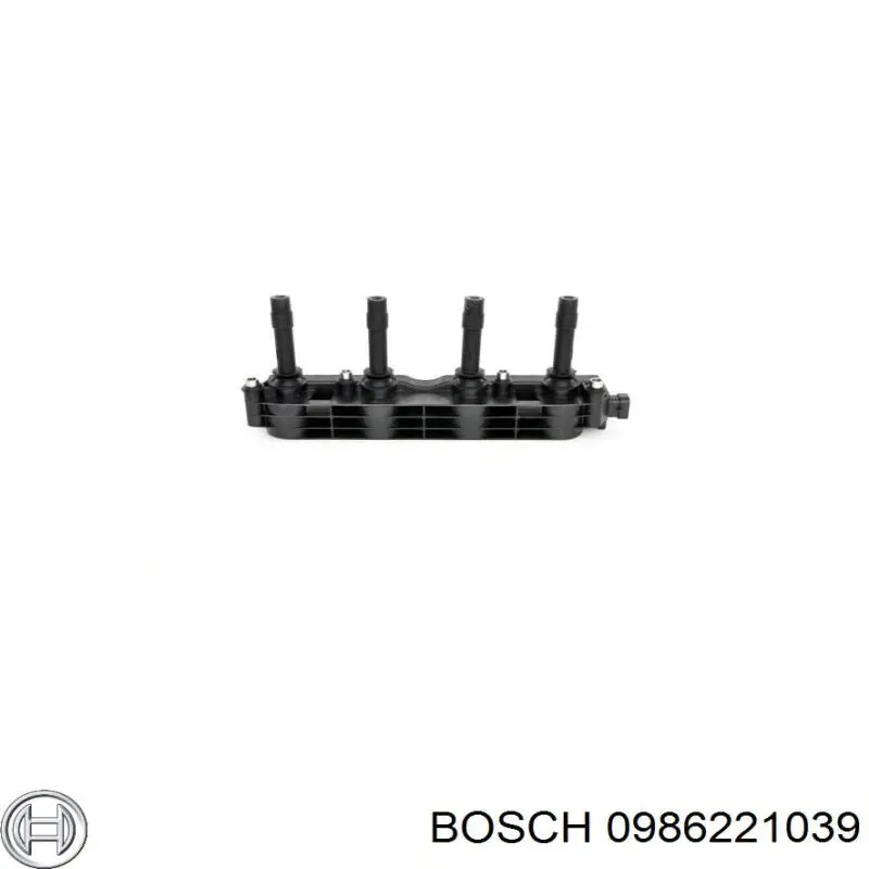 0986221039 Bosch Катушка зажигания