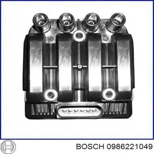 Купить 0986221049 Bosch Катушка зажигания