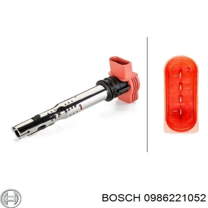 0986221052 Bosch катушка