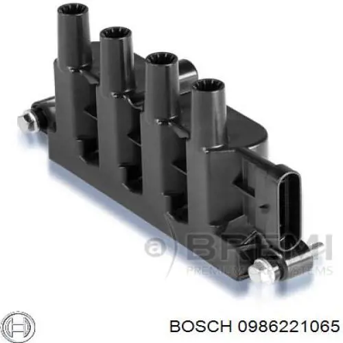Купить 0986221065 Bosch Катушка зажигания