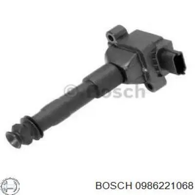 0986221068 Bosch bobina de ignição