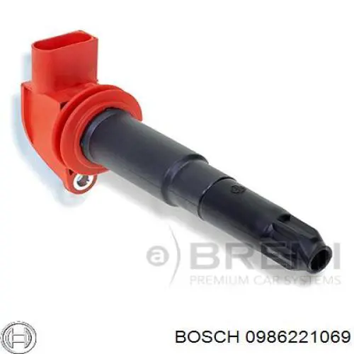 Катушка зажигания 0986221069 Bosch