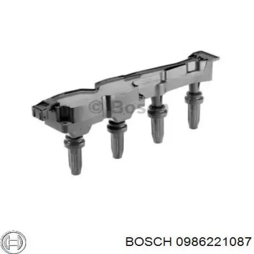 Катушка зажигания 0986221087 Bosch