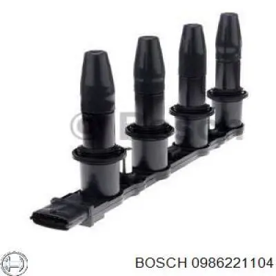 Катушка зажигания 0986221104 Bosch