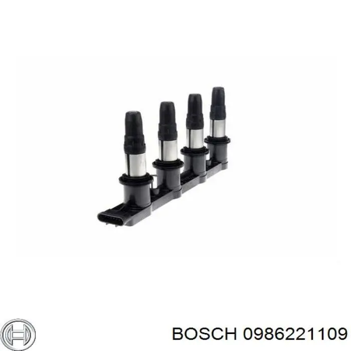 Катушка зажигания 0986221109 Bosch