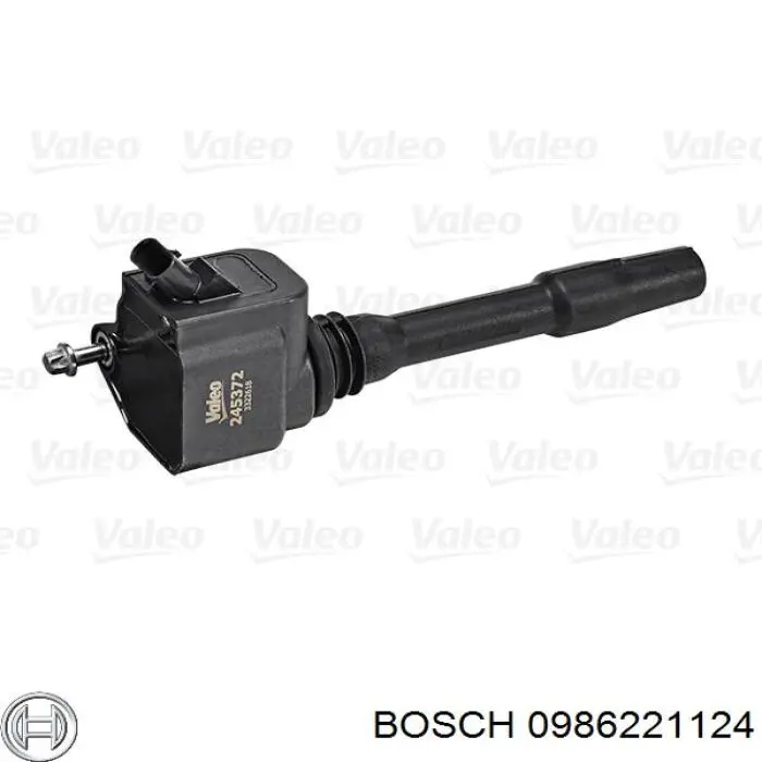 Bobina de encendido 0986221124 Bosch