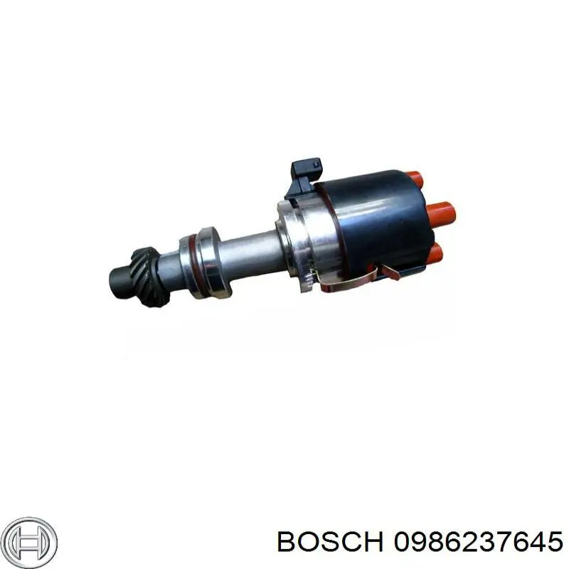 0986237645 Bosch distribuidor de ignição (distribuidor)