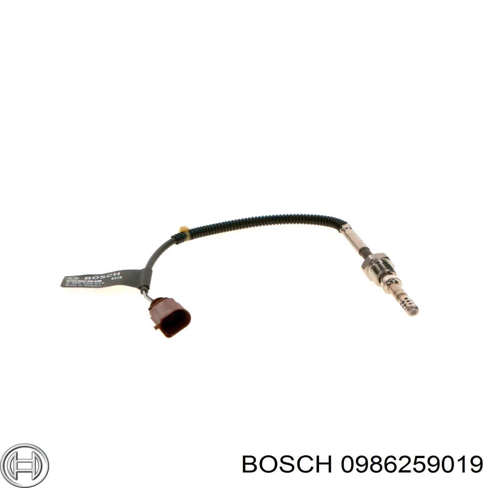 0986259019 Bosch sensor de temperatura dos gases de escape (ge, depois de filtro de partículas diesel)