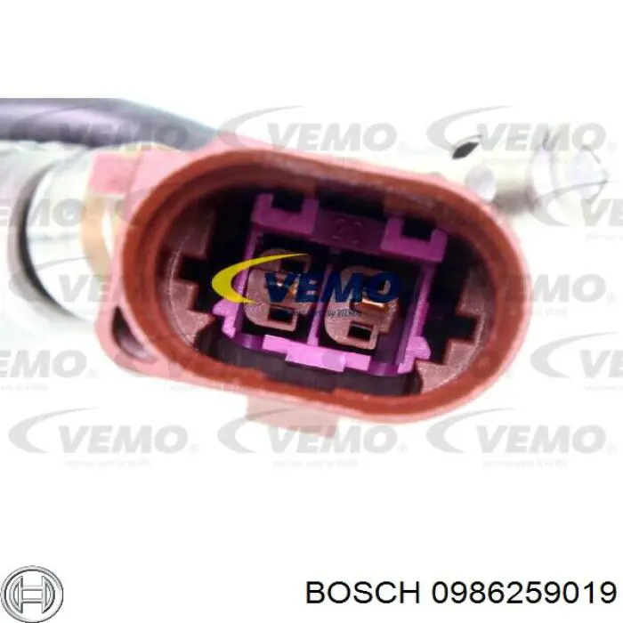 Датчик температуры отработавших газов (ОГ), после сажевого фильтра 0986259019 Bosch