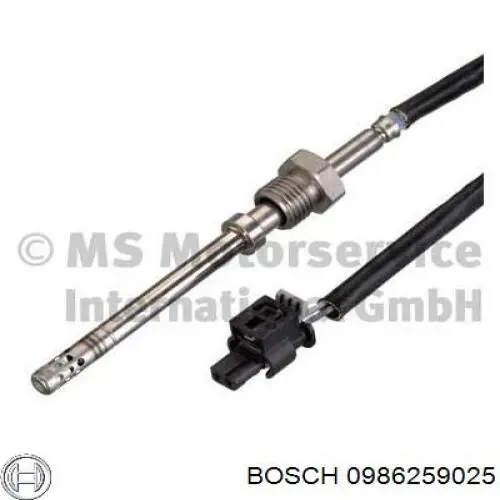Датчик ОГ в катализаторе Bosch 0986259025 цена, от 87.03 USD