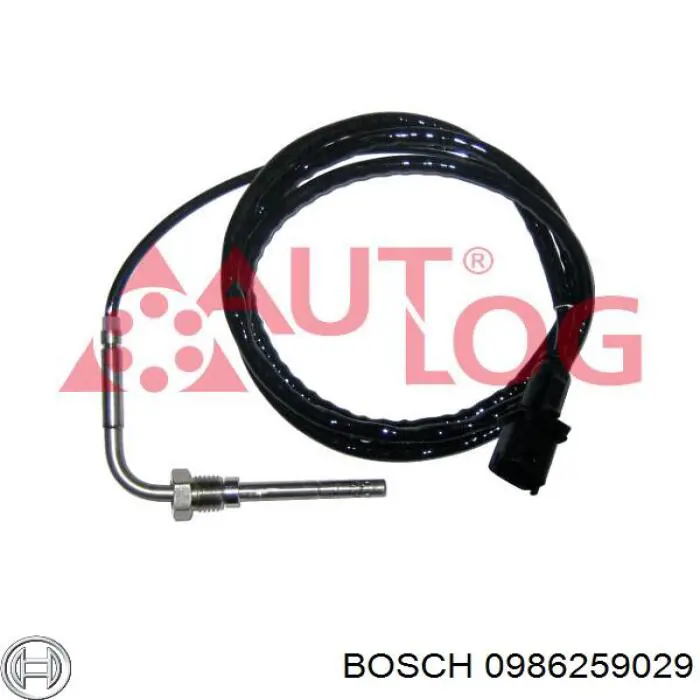 0986259029 Bosch датчик температуры отработавших газов (ог, после сажевого фильтра)