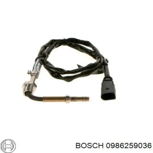 0 986 259 036 Bosch датчик температуры отработавших газов (ог, перед турбиной)